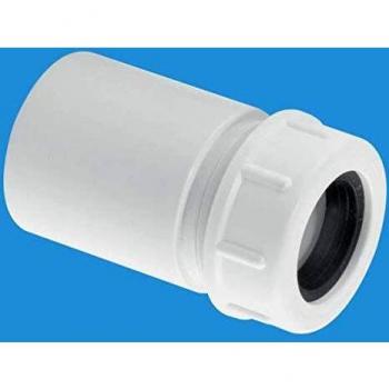 R16 1.25 x 19/23mm White Reducer by McAlpine