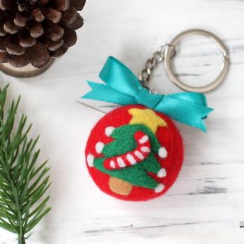 DIY Wool Felt Animal Pendant Set