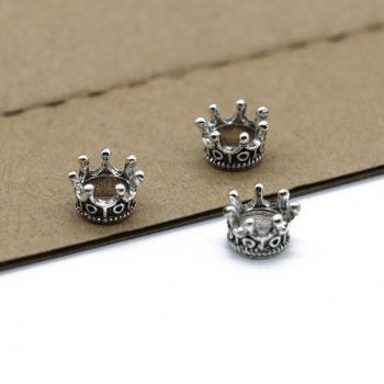 Crown Beads for DIY Jewelry Making