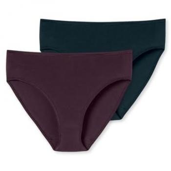 Schiesser Slip »95/5«, (2er Pack), mit flachen Nähten