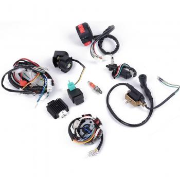 6 Coil CDI Engine Kit with Complete Wiring Harness for Ignition