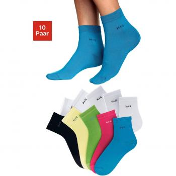 H.I.S Bunte Kurzsocken, 10er Set