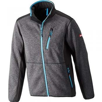 Fortis Softshell Giacca S D-Grigio-Turchese