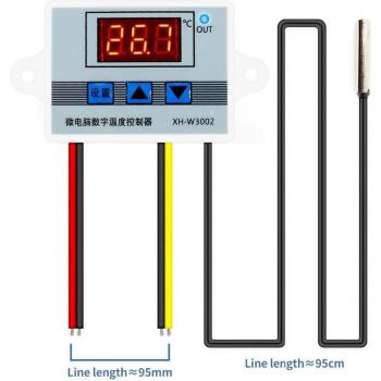 XH-W3002 Professionele Temperatuur Controller 12V 24V 220V