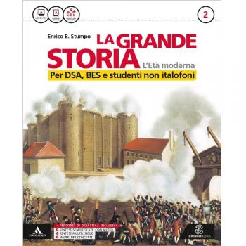 La grande storia. Per DSA, BES e studenti non italofoni. Per la Scuola media. Con e-book. Con espansione online