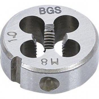 Filier BGS M8 1,0 × 25 mm – Acier à outils GCr15
