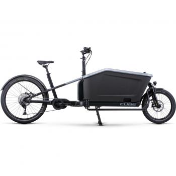 Cube Cargo Sport Hybrid 500 Long John schwarz-grau