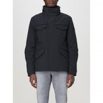 Peuterey Men's L Black Layered Field Jacket