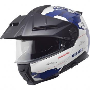 Schuberth Atlas E2 Modulare Casco 3XL Blu-Bianco