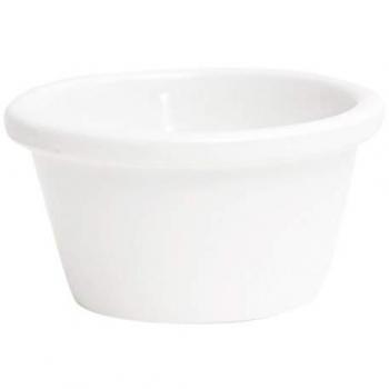 Genware Melamine Individual Sauce Cup White