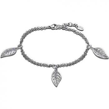 Pusera Hojas con Circonitas Lotus Style