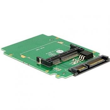 Delock Card Reader 2,5 Card Reader SATA > CFast (SATA III), Speicherkartenlesegerät, Schwarz