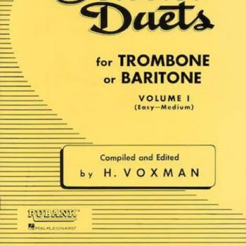 Rubank HL 04471020 – Hal Leonard Selected Duets for Trombone or Baritone, Vol 1