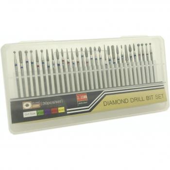 30pcs Electric Nail Drill Diamond Burs