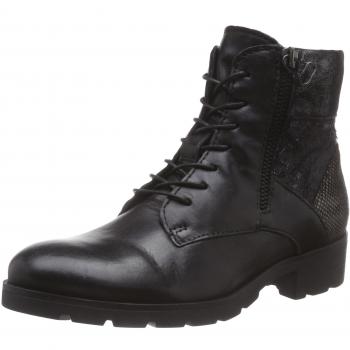 Mjus 584204-0201-0001, Damen Kurzschaft Stiefel, Schwarz
