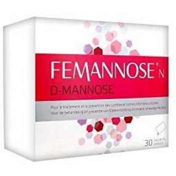 Femannose N D-mannose Traitement et prévention des cystites 30 Sachets