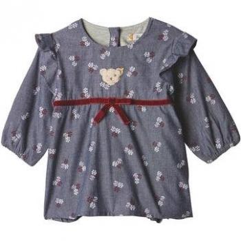 Abito Steiff per Bambine, Grigio Folkstone
