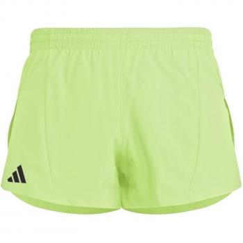 Adidas Adizero E Split Fluor-Shorts in Gelb, Größe L