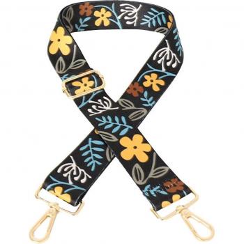 Adjustable Floral Handbag Strap