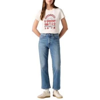 Levi's 725 Kick Boot Azul: Jeans de Algodón y Denim para Mujer