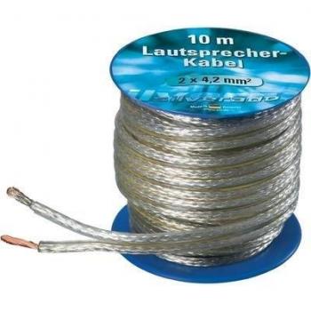 AIV 23556L Lautsprecherkabel 2 x 2.5 mm² Silber 10 m