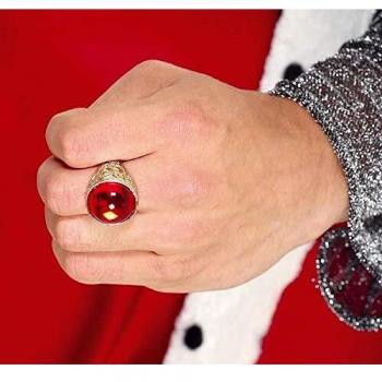 Anello in oro 18 carati con rubino