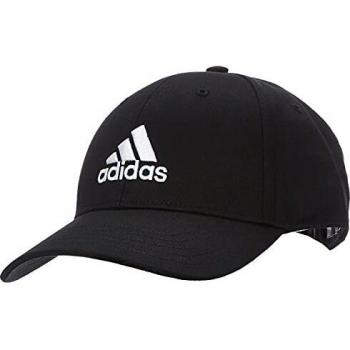 Adidas Cotton Baseball Cap Black/Black/White