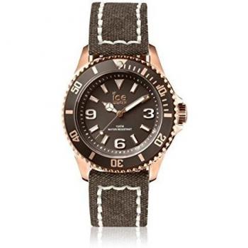 Ice-Watch Unisex Analog Quarz Uhr mit Lederarmband CA.BN.RG.U.C.14