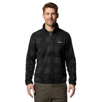 Chaqueta de punto Columbia Weather II con forro polar y cremallera media en color negro