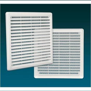 Haco Ventilation à Filtration Insecte 300×300 mm, Blanc