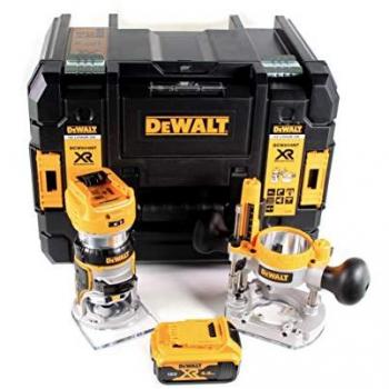 Dewalt Fresa Combinata 18V DCW 604 NT + Batteria 5,0 Ah