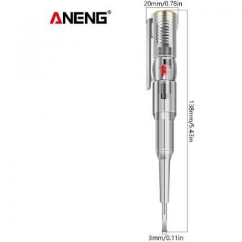 Sonde et Tournevis Testé LED Aneng