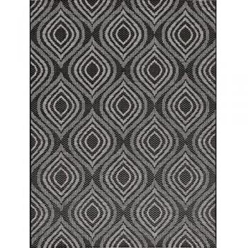 Dekoria Teppich Breeze black/ grey 120 x 170 cm