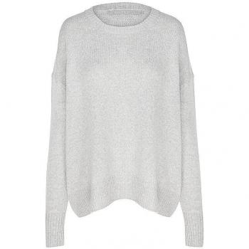 The Mercer N.Y. Damen Strickpullover Hellgrau Größe 38