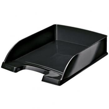 Leitz WOW Letter Tray Plus A4 Black Outer Carton of 5