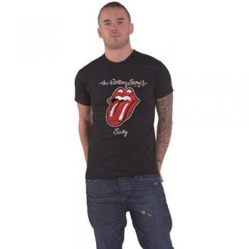 T-shirt adulte unisexe Sixty Plastered en suède des Rolling Stones