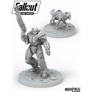 Fallout Wasteland Warfare X-01 Survivor & Dogmeat