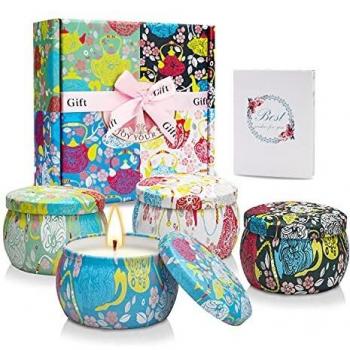 Cera di Soia Naturale Brucia per 120 Ore