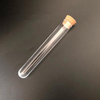Hard Plastic Test Tubes with Cork
