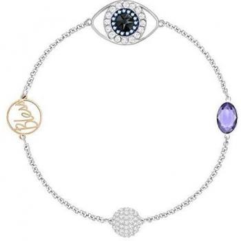 Swarovski Remix Collection – Violette Augen‑Ikone, Metall-Edition