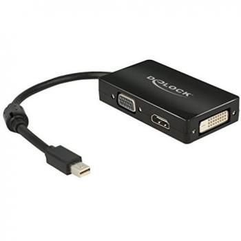 Delock 62631 mini DisplayPort to VGA and HDMI cable
