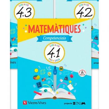 MATEMATIQUES COMPETENCIALS 4 TRIM (ZOOM) (Tapa blanda).