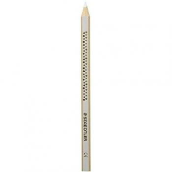 Lápices Staedtler Jumbo Noris 128, Caja de 12 Unidades, Color Blanco