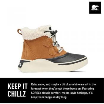 Piel Sorel Junior Botas Todo Clima