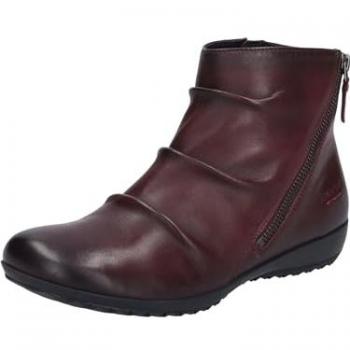 Botines de Cuero Rojo para Mujer Josef Seibel Naly 61