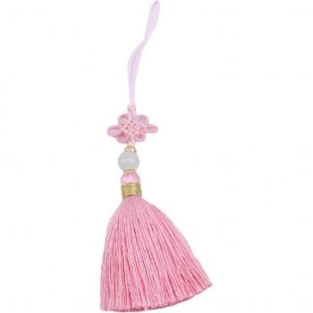 Nylon 6 Color Braided Tassel Earring Decoration