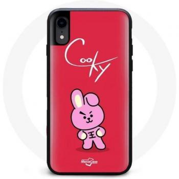 Coque BTS Bangtan Garçons BT21 Cooky pour Iphone X Rouge