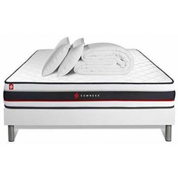 Pack literie Form 140x200 avec 2 oreillers mémoire de forme et couette