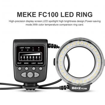 Meike FC-100 Manual Macro Flash for DSLR Cameras