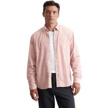 Langarm Cord-Hemd von Marc O'Polo, rosa, Größe XL